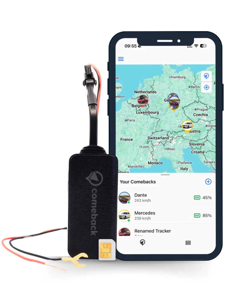 Comeback Verbaut – GPS-Tracker zum Festeinbau